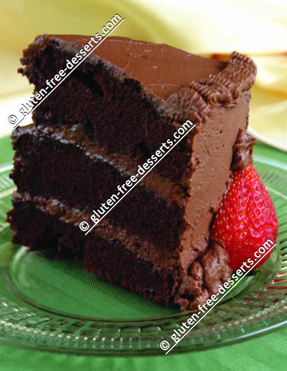 Gluten-Free Chocolate Ganache Cake