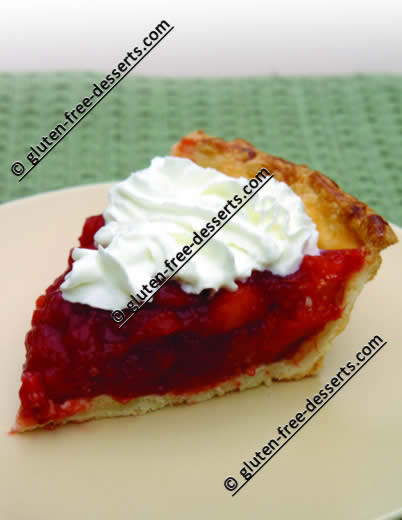 Gluten-Free Peach-Strawberry Pie