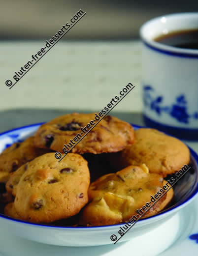 Gluten-Free Apricot Chocolate Chip Cookies