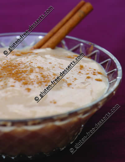 Gluten-Free Cinnamon Vanilla Pudding
