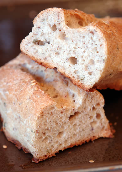 Gluten-Free Herb French Bread / Baguettes / Breadsticks