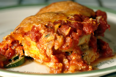 Gluten-Free Vegetable Polenta Lasagna