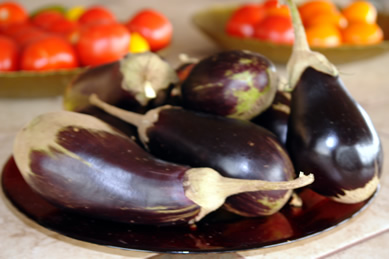 Gluten Free Eggplants fresh small
